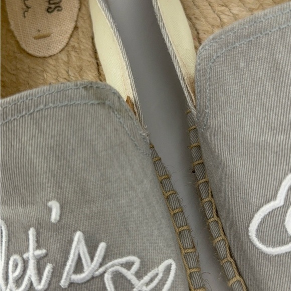 Soludos x Ceizer Let's Fly Away Smoking Slipper in Chambray Size 9 - Picture 12 of 12